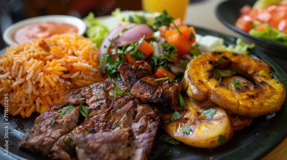Fototapeta premium Colombian food dish