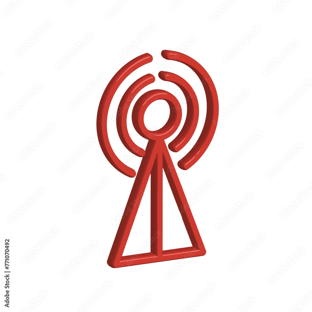 Illustration Vector graphic of tower icon template Illustration Vector graphic of tower icon template