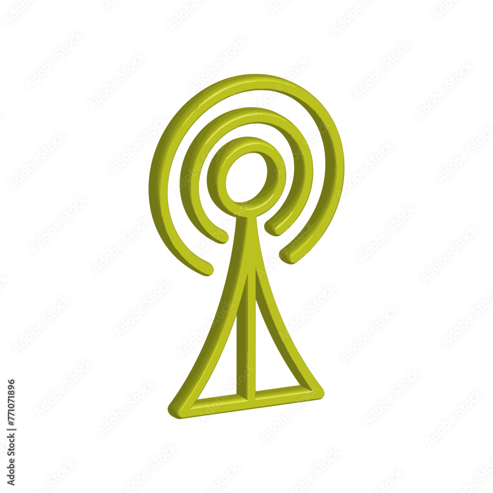 Illustration Vector graphic of tower icon template Illustration Vector graphic of tower icon template