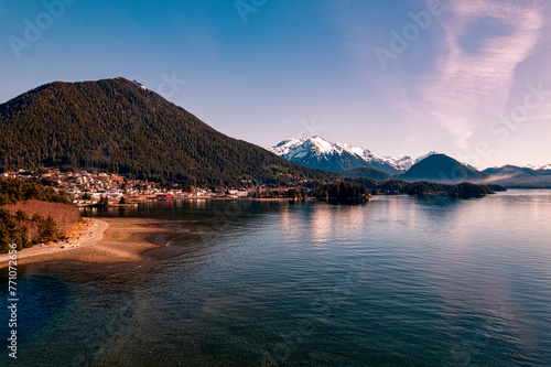 Aerial Image - Sitka at the Edge of the Sea - Sitka, Alaska © Todd