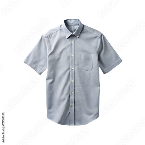 white polo shirt isolated on background