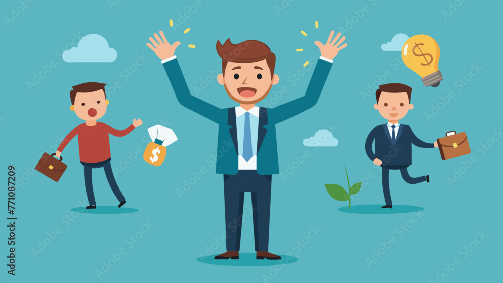 businessman character set guy in different action vector illustration businessman character set guy in different action vector illustration