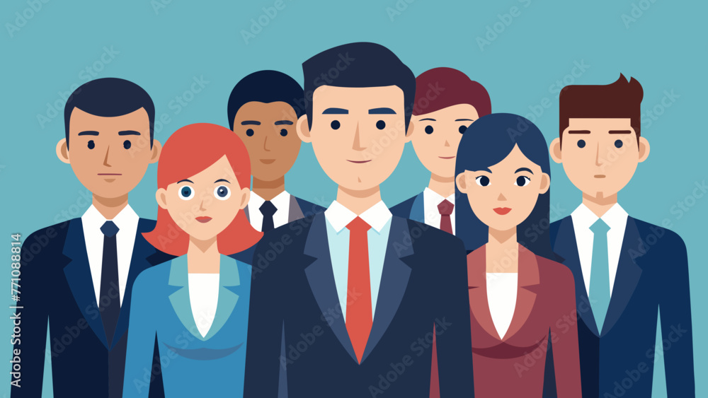 business team silhouette vector illustration business team silhouette vector illustration