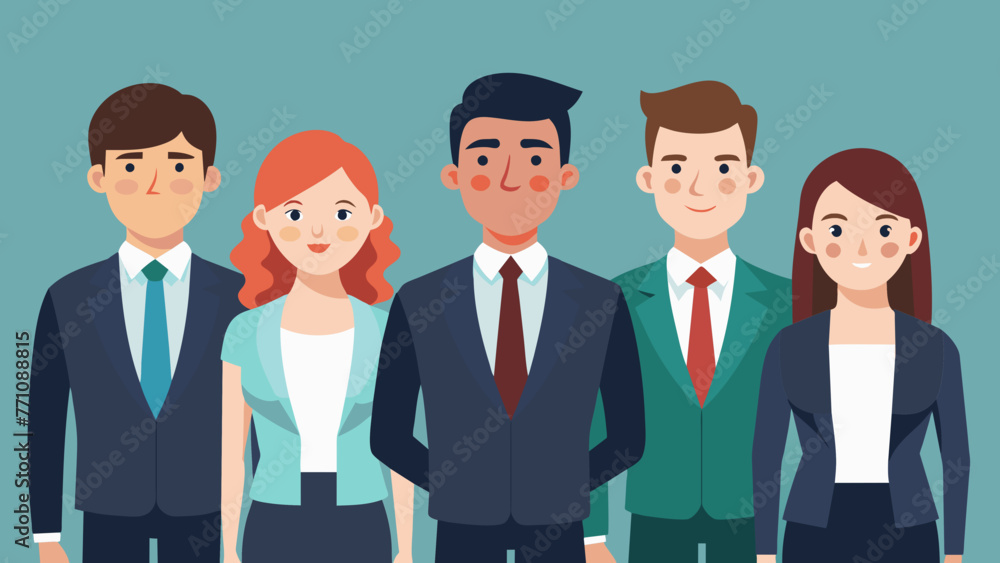 business team silhouette vector illustration business team silhouette vector illustration