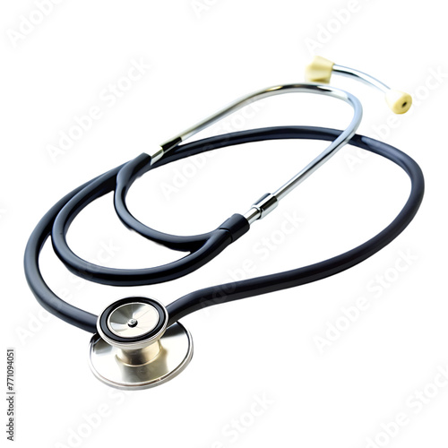 3d render realistic medical stethoscope