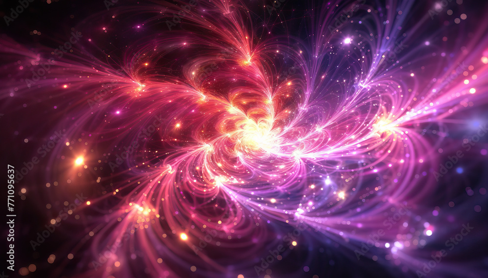 Naklejka premium Synergistic Fusion: Illustrating Unity and Integration through the Metaphor of Diverse Elements Coming Together in Harmony