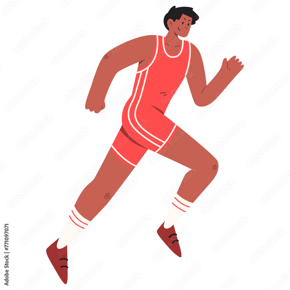 Cartoon Sport Illustration