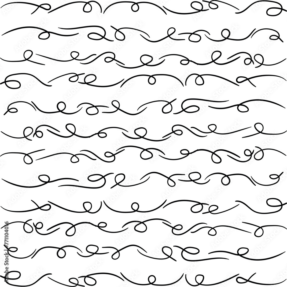 Horizontal individual curls are suitable for creating various decorations. Horizontal individual curls are suitable for creating various decorations.