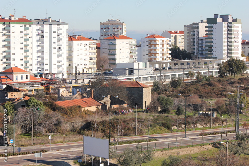 Obraz premium views from castelo branco