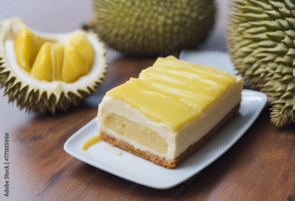Durian Cake food dish asian food indonesian food Durian Cake food dish asian food indonesian food
