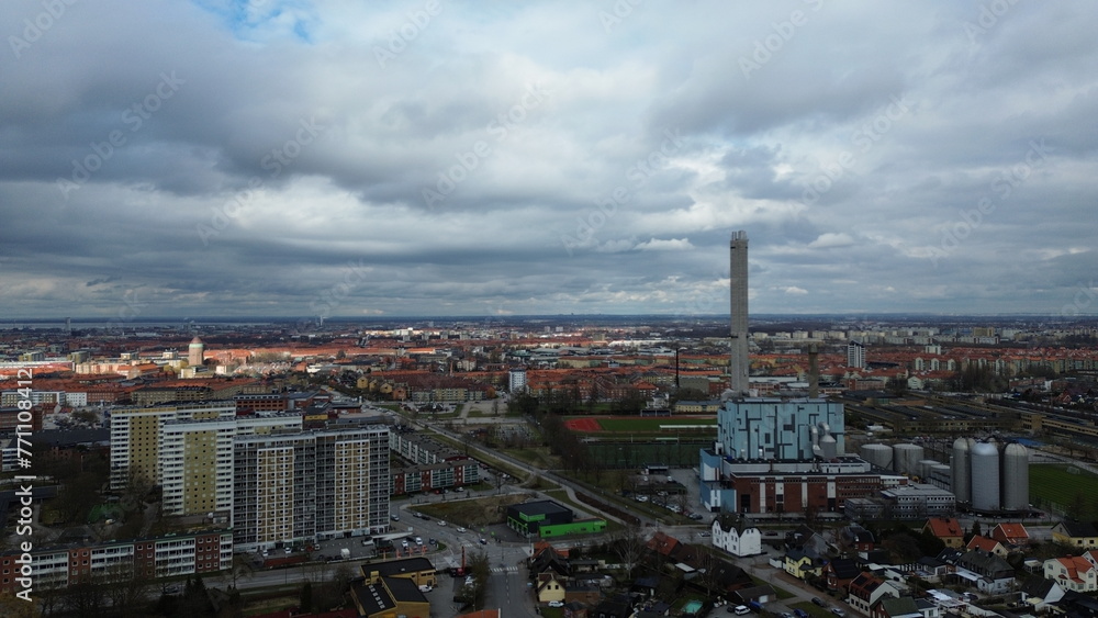 view of the city