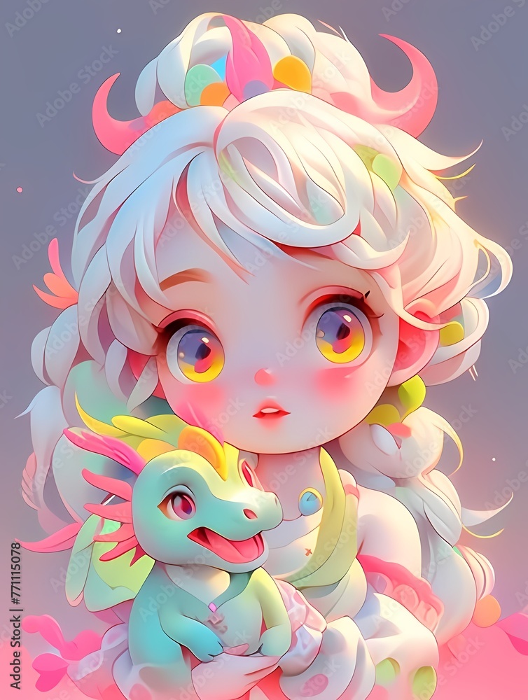 Fantasy Dragon Girl