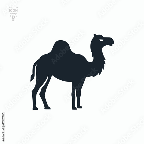 Camel icon. Isolated simple vector illustration	
