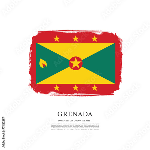 Free Download Vector illustration design of Grenada flag - GFXLoad