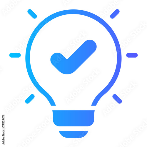 idea gradient icon