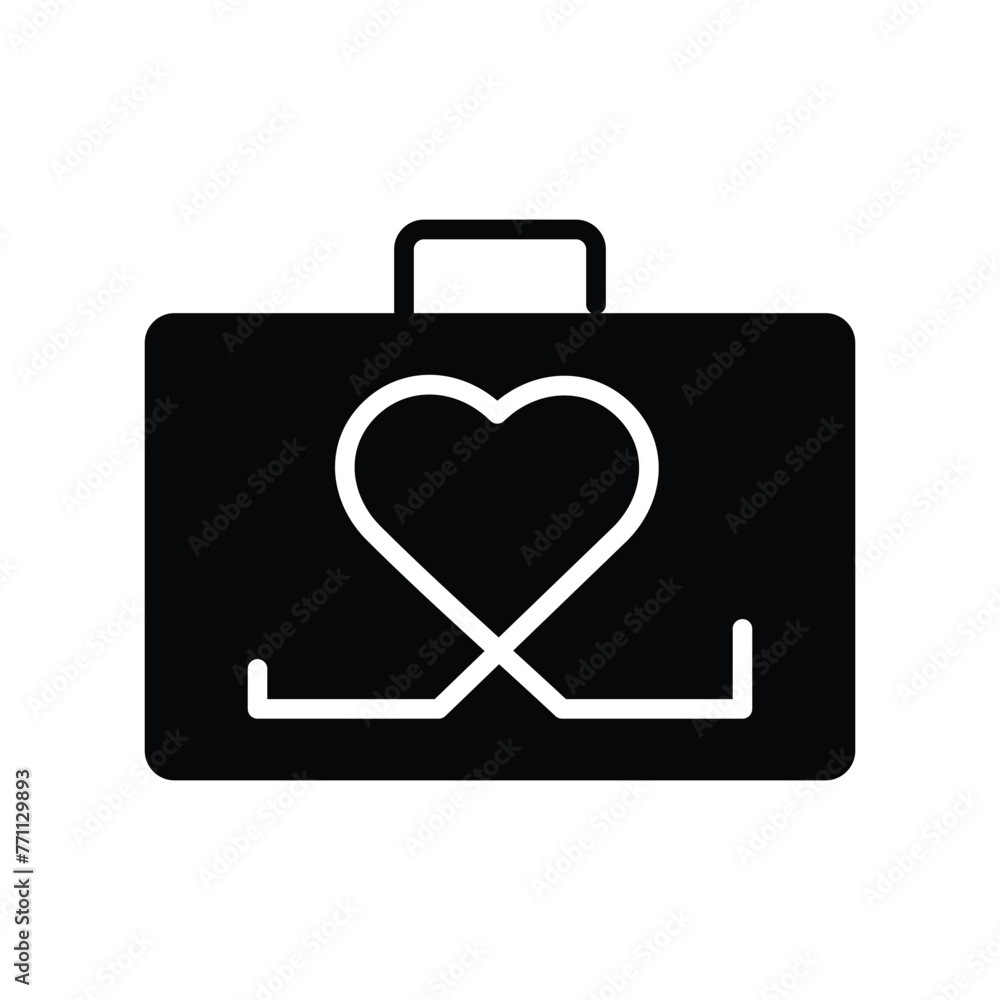 Love in Business. Briefcase and Heart. Blends love and business with this icon, ideal for illustrating partnerships and collaborations in both personal and professional relationships. Love in Business. Briefcase and Heart. Blends love and business with this icon, ideal for illustrating partnerships and collaborations in both personal and professional relationships.