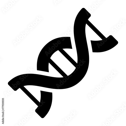 dna glyph icon