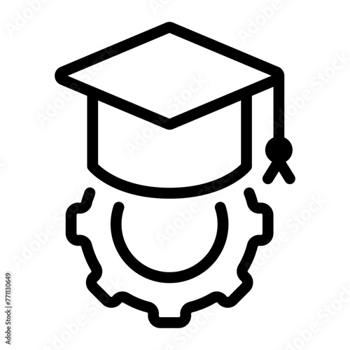engineering line icon