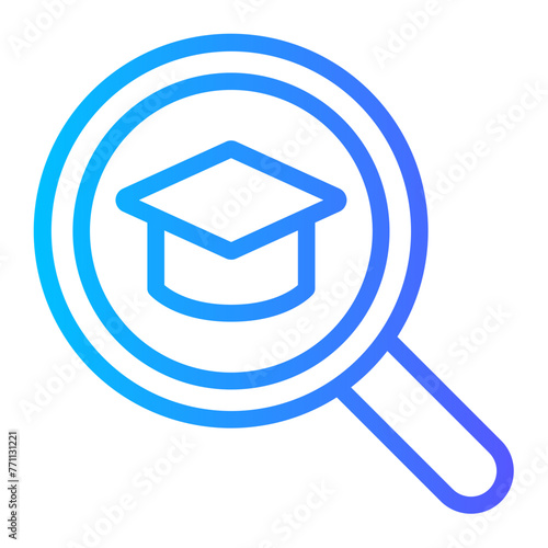 search gradient icon