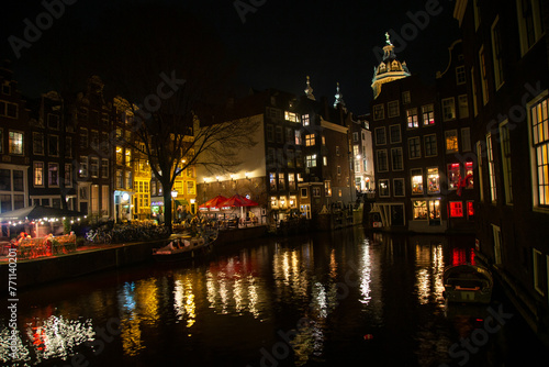 Amsterdam City by night
