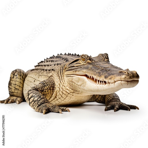 crocodile isolated on white © Faisal