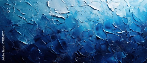 Blue Elegance: A Minimalist Abstract Journey