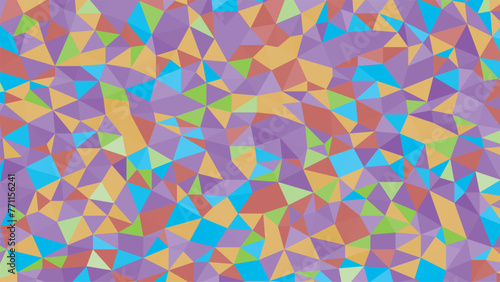 polygon crystal background