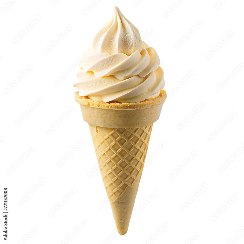 vanilla ice cream cone vanilla ice cream cone