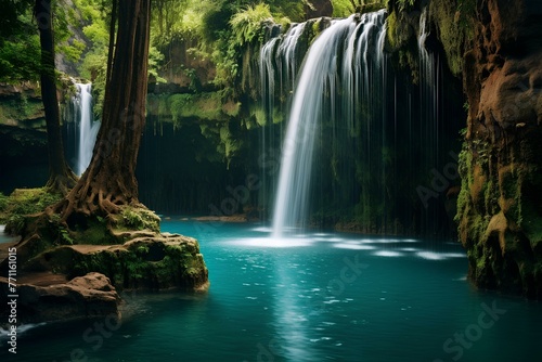 waterfall in the forest