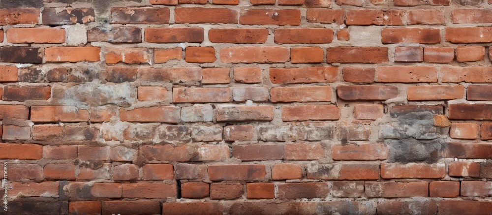 a close up of a brick wall with a lot of bricks . High quality a close up of a brick wall with a lot of bricks . High quality