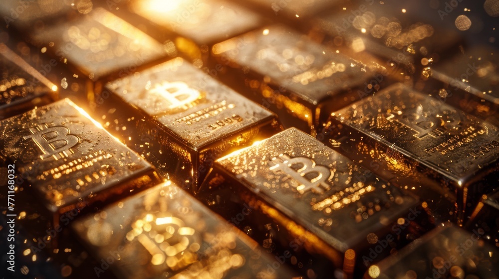 Bitcoin is the gold bar of the future Bitcoin is the gold bar of the future