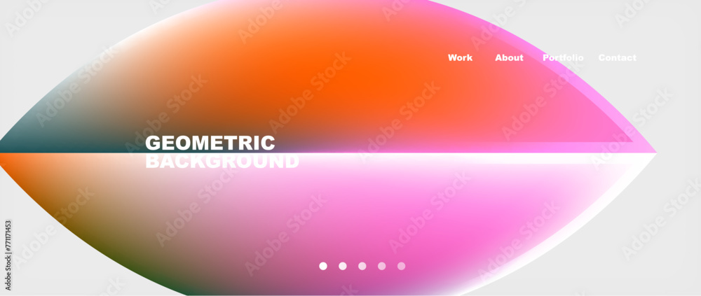 Minimal geometric web site page template design. Vector Illustration For Wallpaper, Banner, Background, Card, Book Illustration, landing page Minimal geometric web site page template design. Vector Illustration For Wallpaper, Banner, Background, Card, Book Illustration, landing page