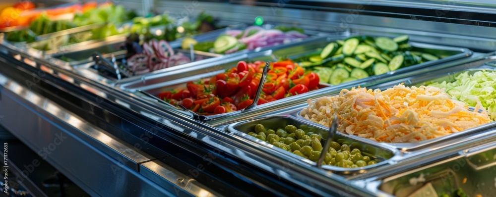 A salad bar adventure A salad bar adventure