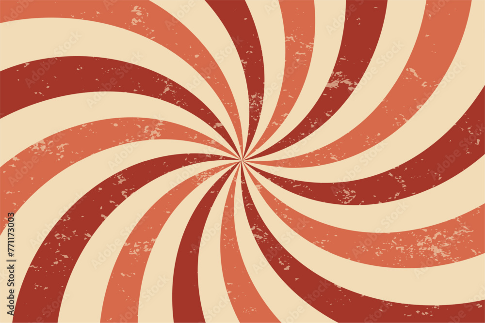 vintage style swirl line pattern background design