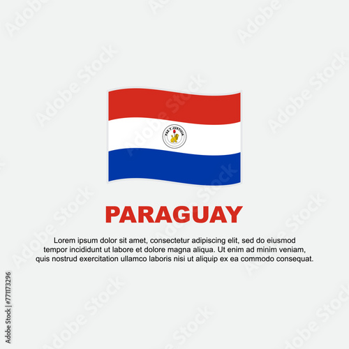 Paraguay Flag Background Design Template. Paraguay Independence Day Banner Social Media Post. Background Free Download Paraguay Flag Background Design Template. Paraguay Independence Day Banner Social Media Post. Background - GFXLoad