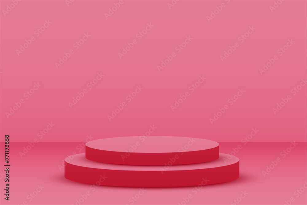 3d pedestal platform with empty backdrop for object fashion promotion 3d pedestal platform with empty backdrop for object fashion promotion