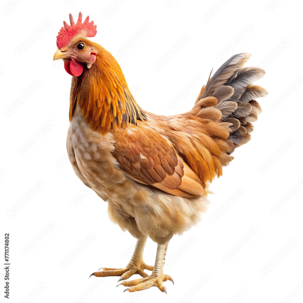 a chicken