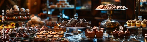 The enchantment of a dessert station photo
