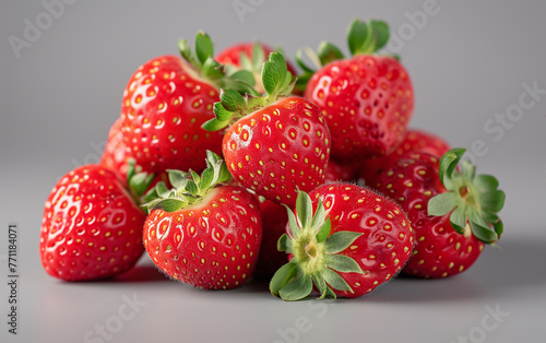 Fresh strawberry. Healthy eating concept.