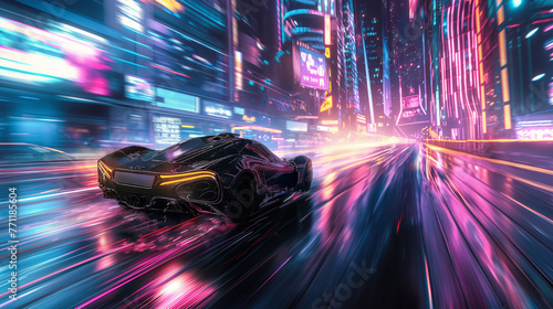 High-Speed Cyber-Race Through the Future City