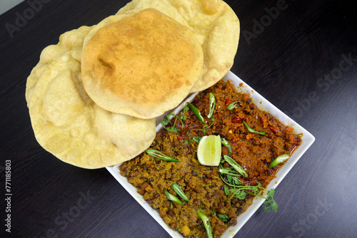 Keema Puri and Chole Bhature Recipe is the most famous food in South Indian