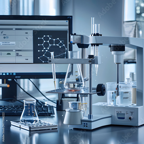 Illustrative Depiction of Water Content Analysis through Karl Fischer Titration