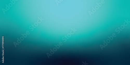 Abstract dark and light teal gradient background with space for design. Vector illustration