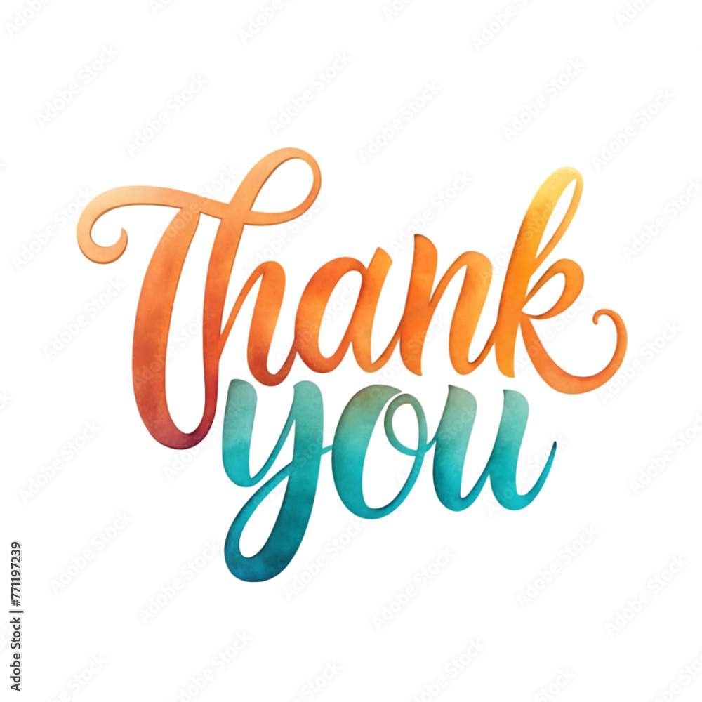 Fototapeta premium thank you png