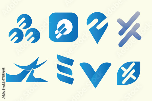Logo Design Template for Business or Website 