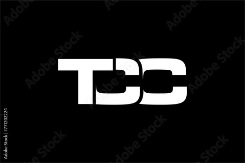 TCC creative letter logo design vector icon illustration photo