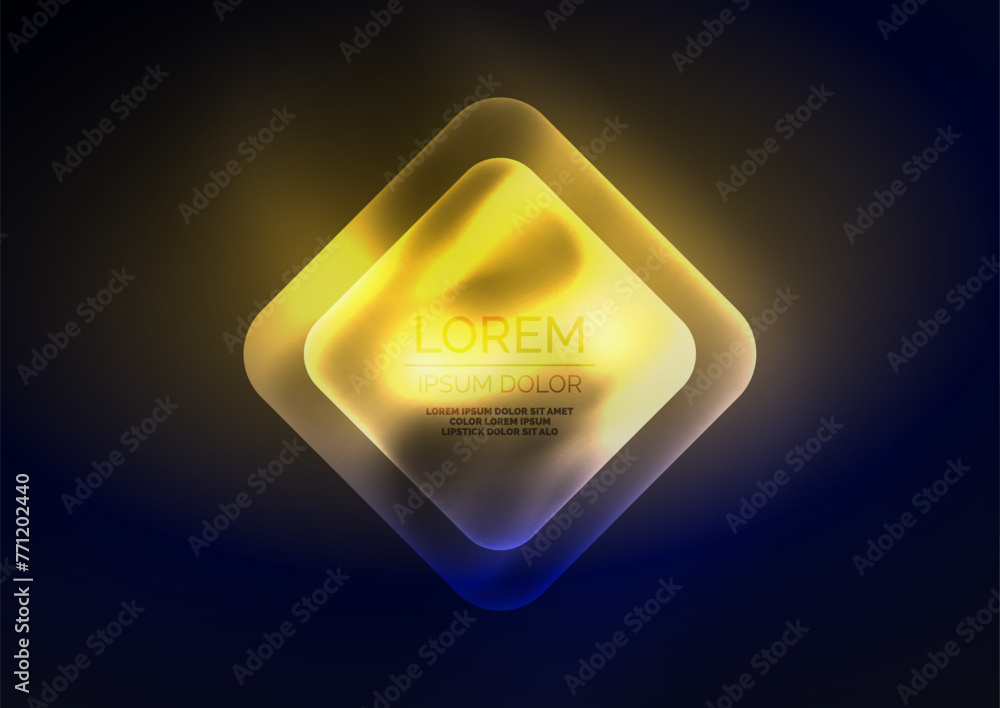 Trendy Square Blurred Color Abstract Background. Glowing lights. Vector Illustration For Wallpaper, Banner, Background, Card, Book Illustration, landing page Trendy Square Blurred Color Abstract Background. Glowing lights. Vector Illustration For Wallpaper, Banner, Background, Card, Book Illustration, landing page