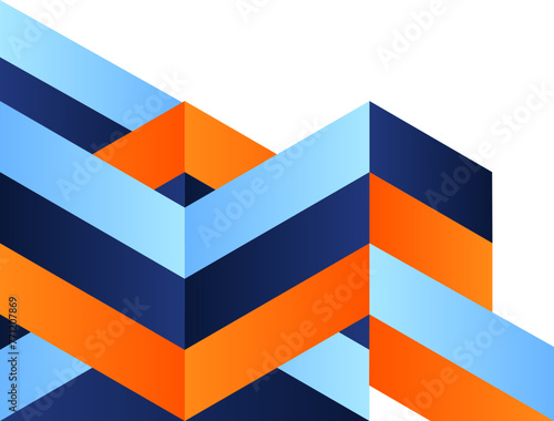Vibrant Geometric Corner Decorations