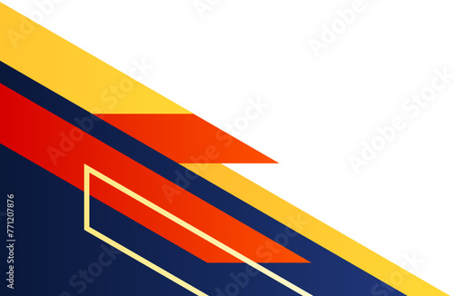 Vibrant Geometric Corner Decorations