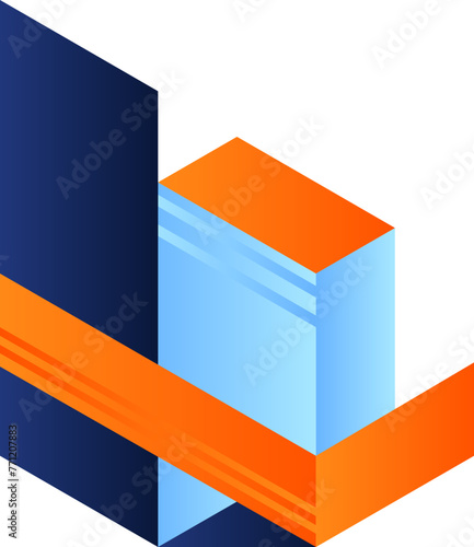 Vibrant Geometric Corner Decorations
